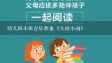 幼儿园小班音乐教案《大雨小雨》,《小雨沙沙》教案与反思