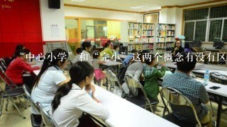 “中心小学”和“完小”这两个概念有没有区别？？